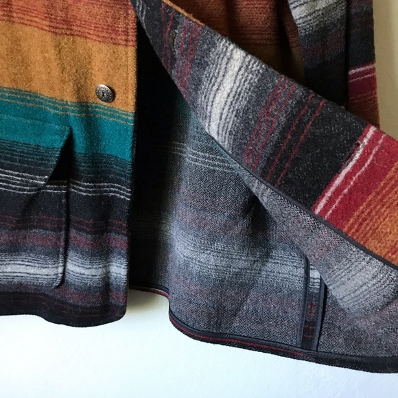 Woolrich Blanket Coat Vintage - Picture 9 of 11